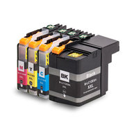 Huismerk Brother LC-12E Inktcartridges Multipack (zwart + 3 kleuren)