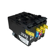 Huismerk Brother LC-3235 XL Inktcartridges Multipack (zwart + 3 kleuren)