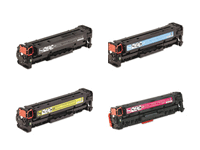 Huismerk HP 304A (CC530A-CC533A) Toners Multipack (zwart + 3 kleuren)