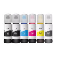 Huismerk Epson 114 EcoTank Inkt Multipack (2 x zwart + 4 kleuren)