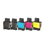 Huismerk Brother LC-900 Inktcartridges Multipack (zwart + 3 kleuren)