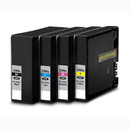 Huismerk Canon PGI-2500 XL Inktcartridges Multipack (1x zwart + 3 kleuren)