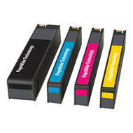 Huismerk HP 913A Inktcartridges Multipack (zwart + 3 kleuren)