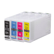 Huismerk Epson 79XL Inktcartridges Multipack (zwart + 3 kleuren)